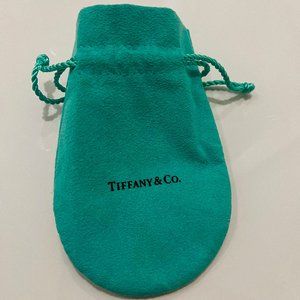Authentic Tiffany & Co. 4.5 inch, Jewelry Pouch Bag